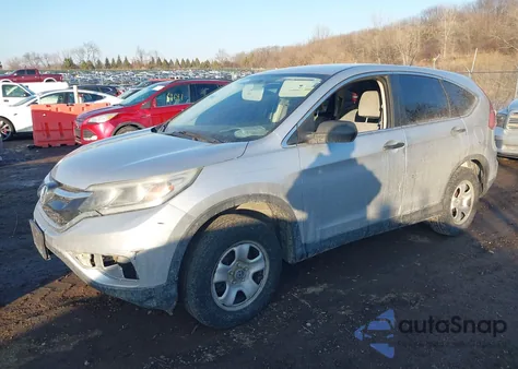 2015 Honda Cr-V Lx from USA, damaged, VIN 5J6RM4H36FL024676